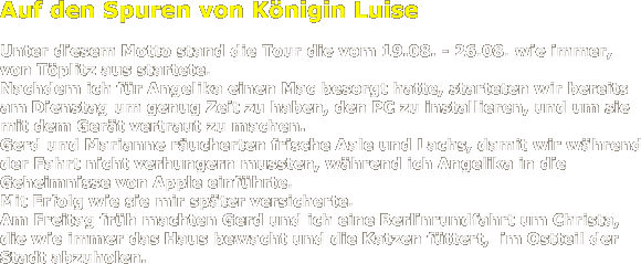 Auf den Spuren von Knigin