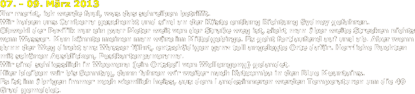 Neuseeland und Australien 2013