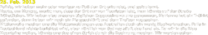 Neuseeland und Australien 2013